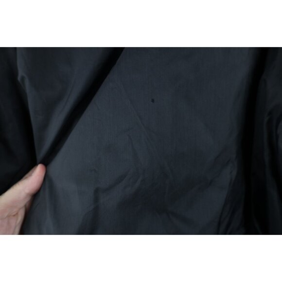 Vtg 60s 70s Streetwear Mens 38S Rayon Blend Houndstooth Trench Coat Rain Jacket - Picture 12 of 16